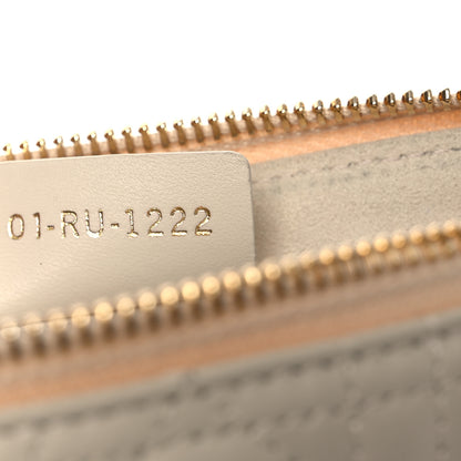 Christian Dior Lambskin Cannage Dior Club Bag  Dusty Ivory 7 of 10