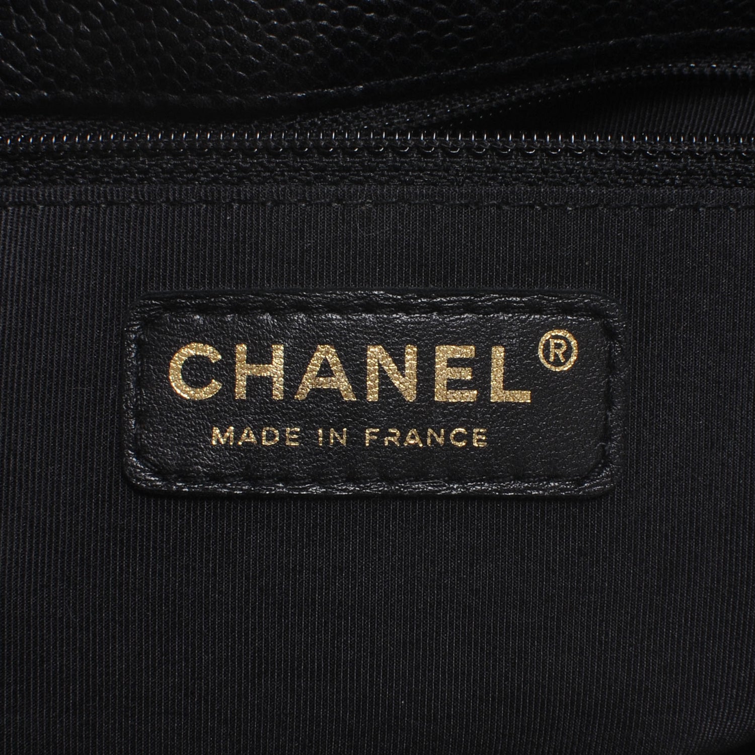 Chanel Caviar Petit Shopping Tote PST Black 6 of 7