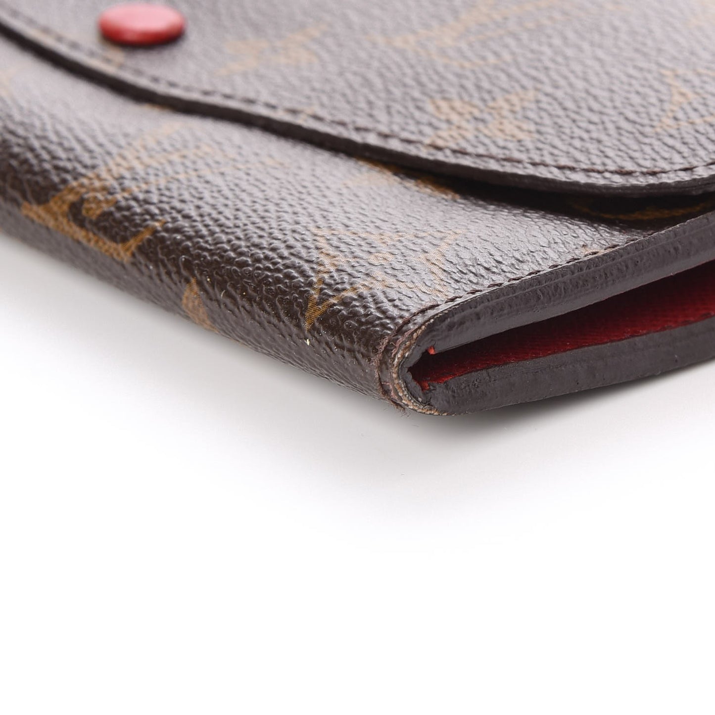 Monogram Emilie Wallet Red