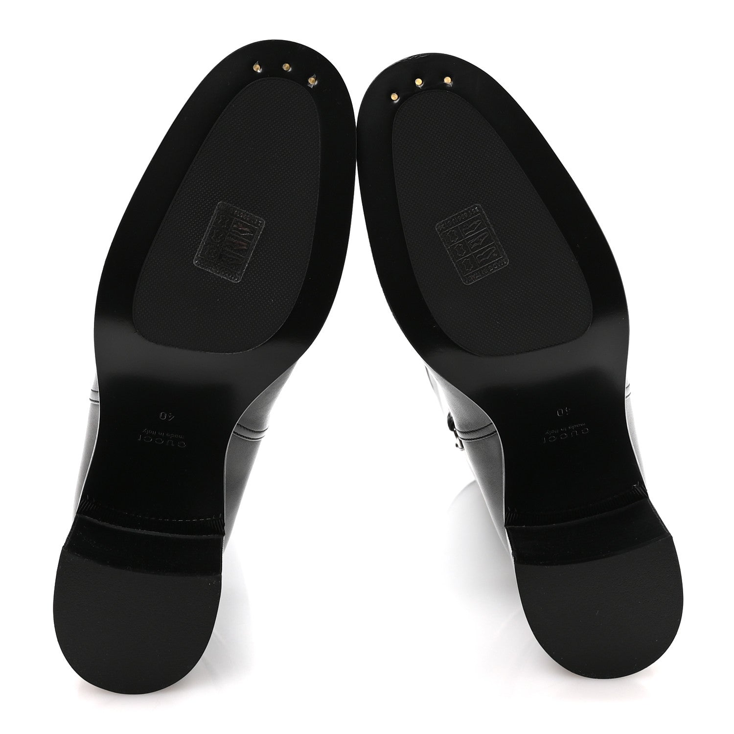 Gucci Marot Lux Charlotte Knee High 40 Black 6 of 9