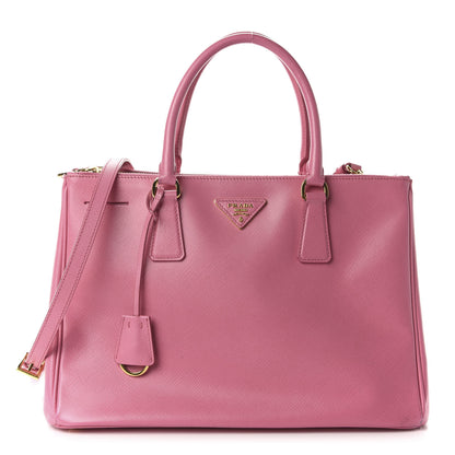 Prada Saffiano Medium Galleria Double Zip Tote Geranio 1 of 12