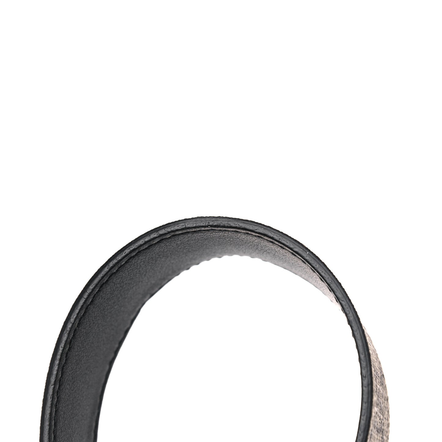 GG Supreme Monogram Matte Plutone Calfskin Double G 30mm Belt 95 38 Beige Ebony Black