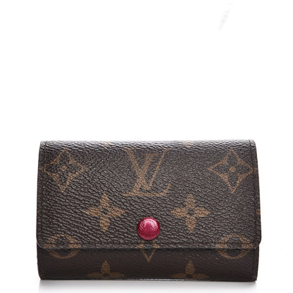 Louis Vuitton Monogram 6 Key Multicles Holder Fuchsia 1 of 6