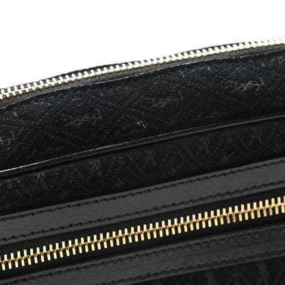 Saint Laurent Monogram All Over Camera Bag Black 11 of 11