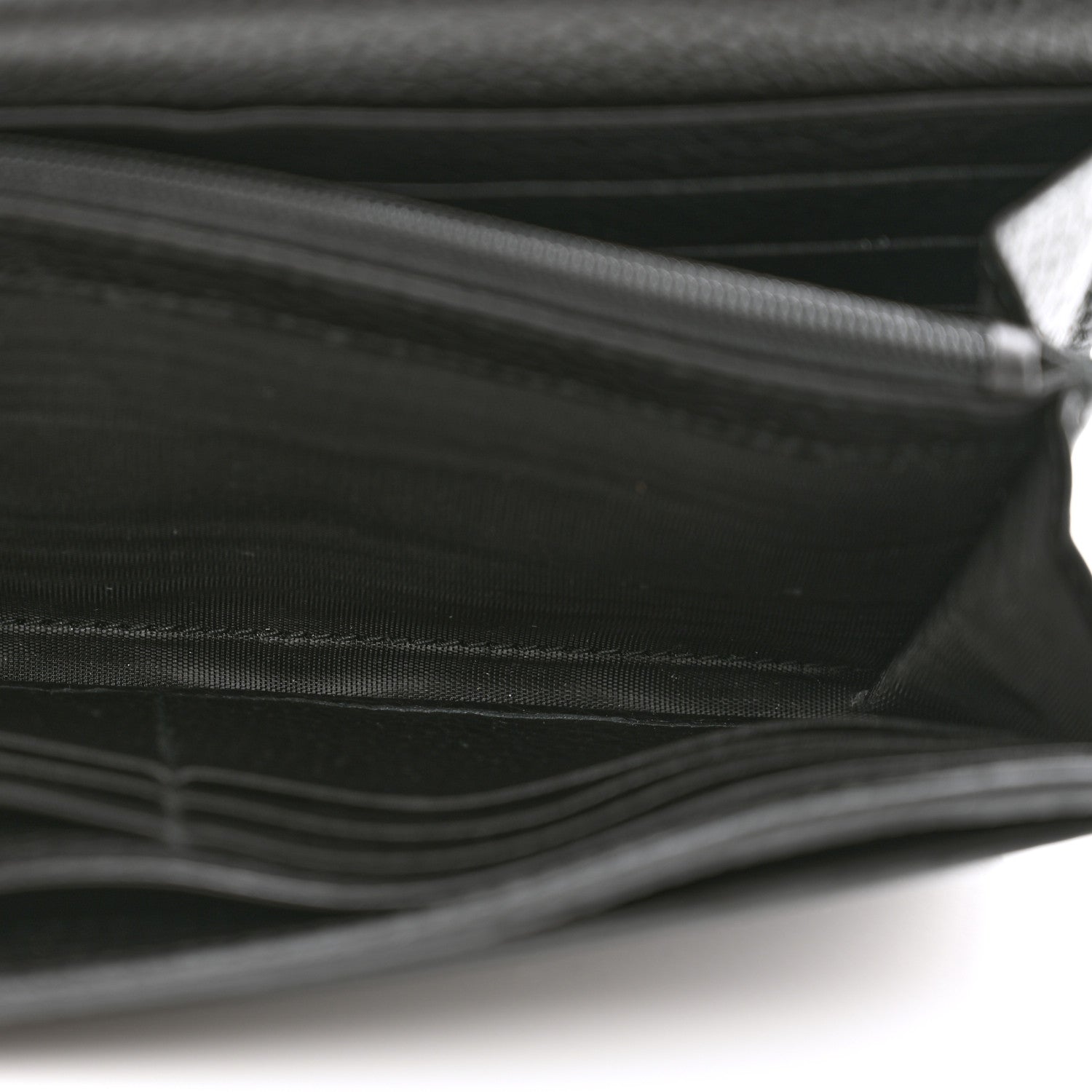 Gucci Calfskin Animalier Continental Wallet Black 6 of 9
