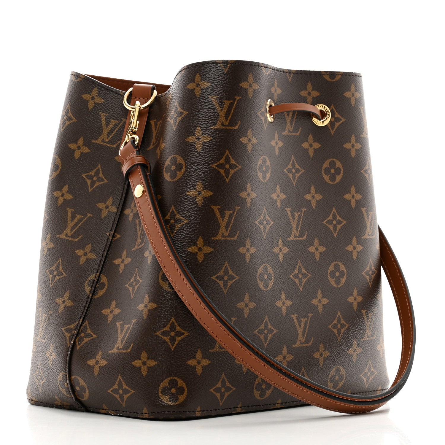 Louis Vuitton Monogram Neonoe MM Caramel 3 of 9