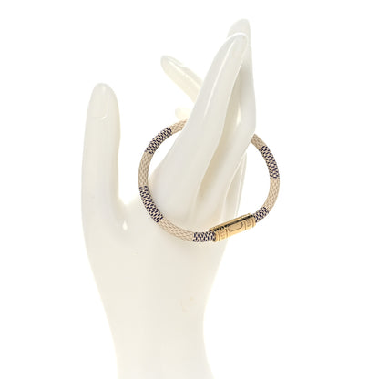 Louis Vuitton Damier Azur Keep It Bracelet 19 2 of 5