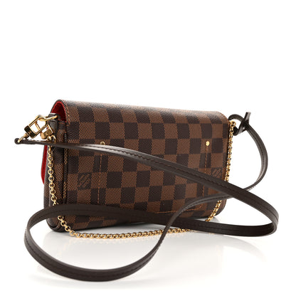 Louis Vuitton Damier Ebene Favorite PM 3 of 10