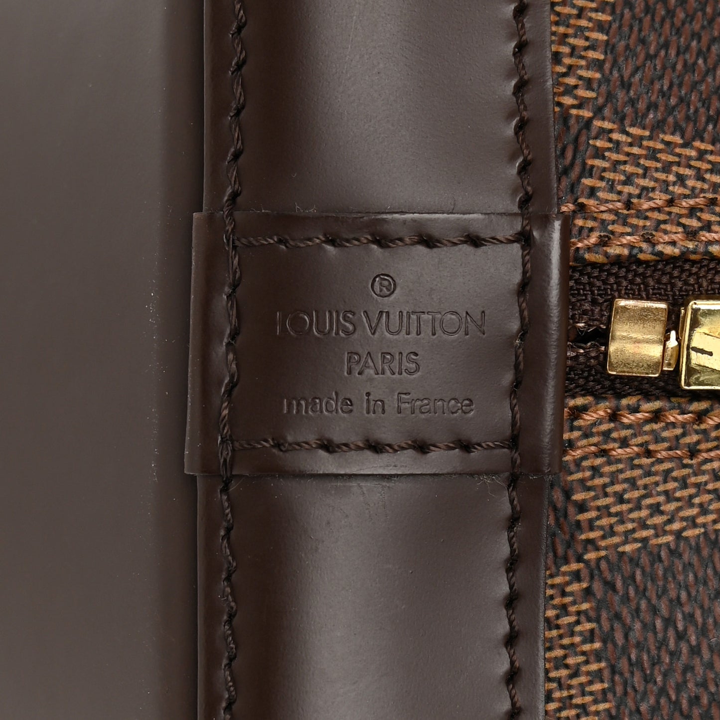 Damier Ebene Alma PM