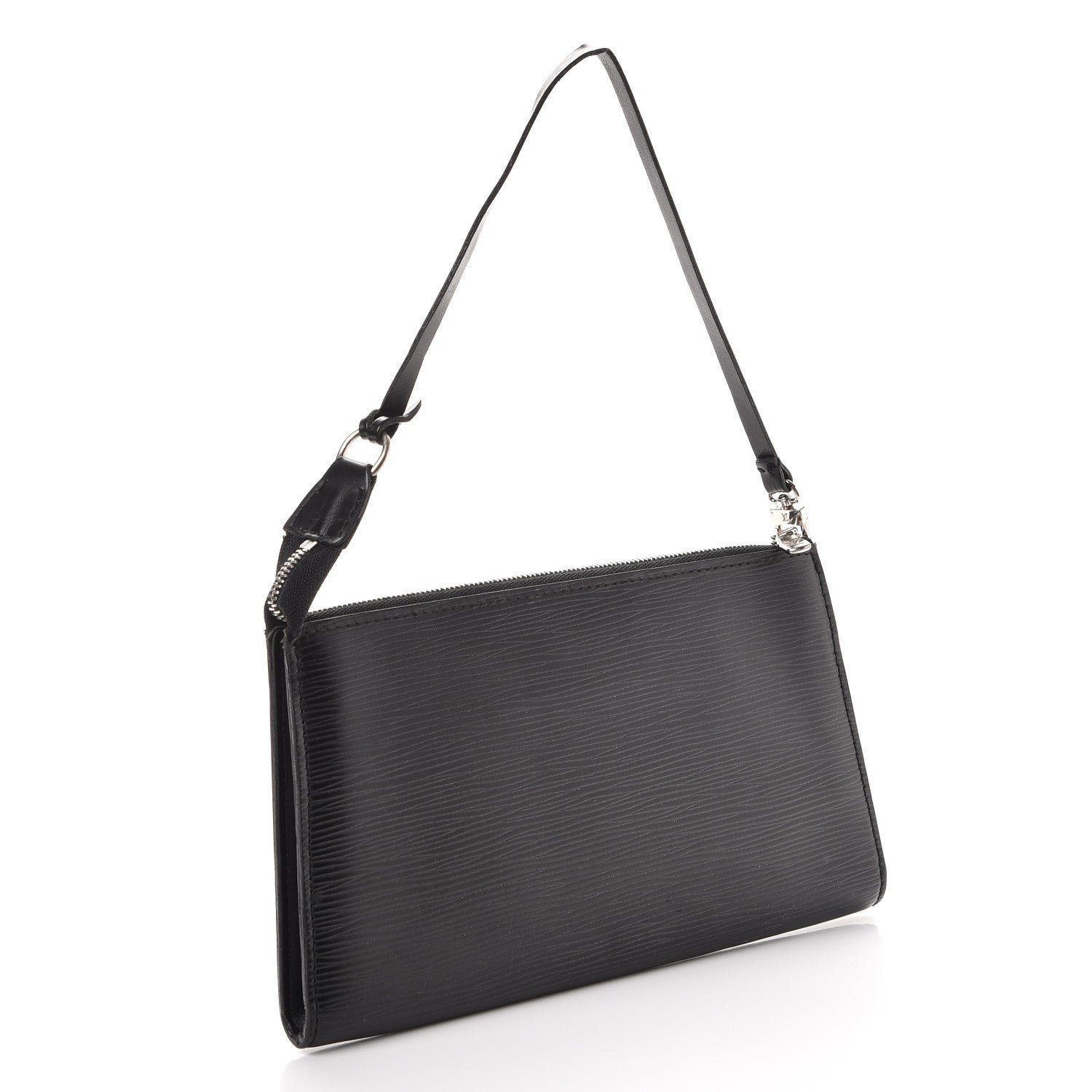 Louis Vuitton Epi Pochette Accessories 24 Black 3 of 10
