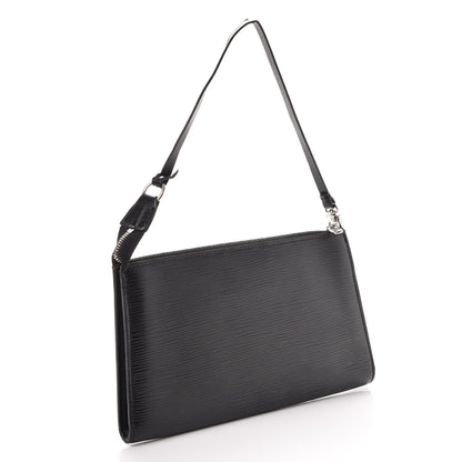 Louis Vuitton Epi Pochette Accessories 24 Black 3 of 10