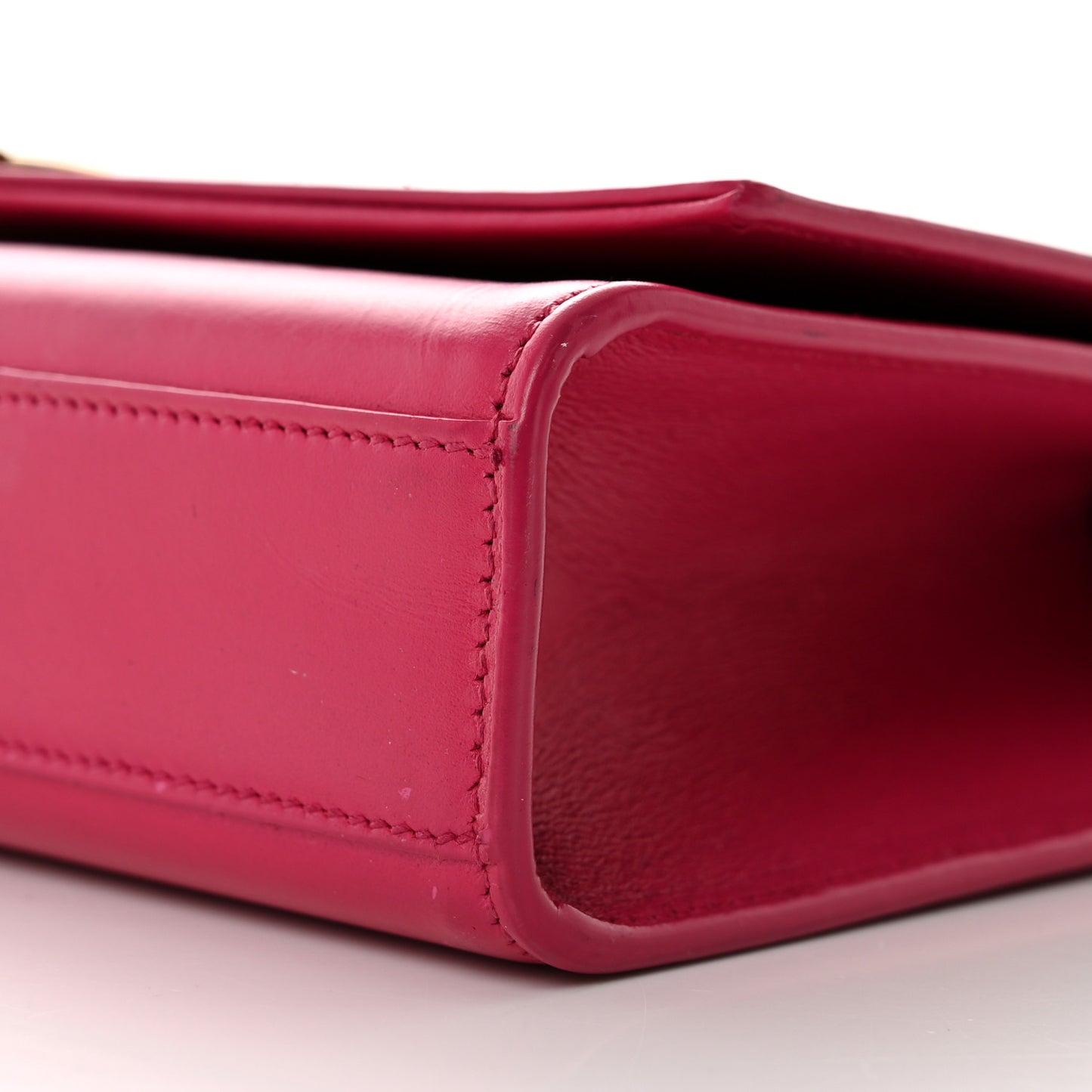 Smooth Calfskin Classic Monogram Kate Tassel Chain Wallet Pink