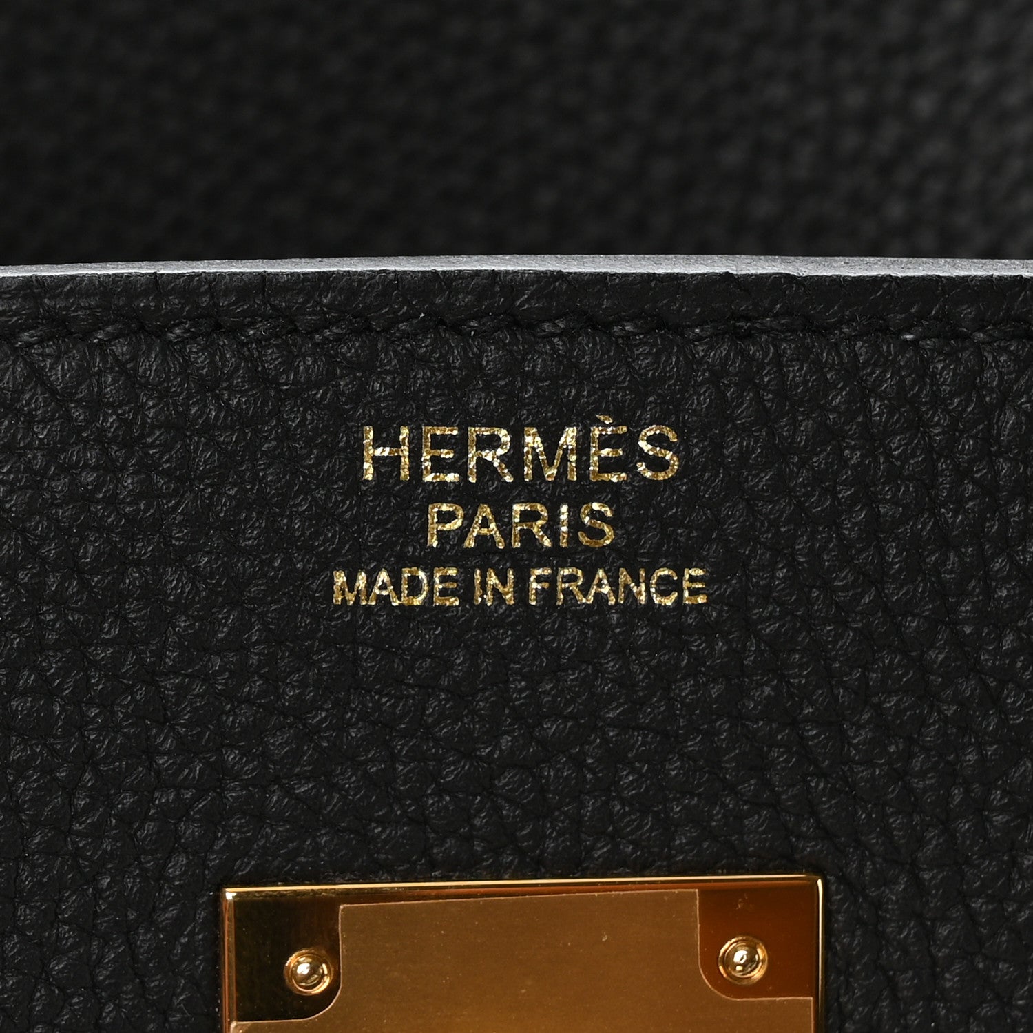 Hermes Togo BIRKIN 30 Black 6 of 10