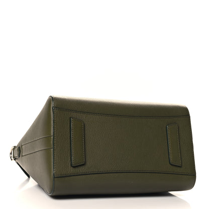 Givenchy Sugar Goatskin Small Antigona Dark Khaki 3 of 10