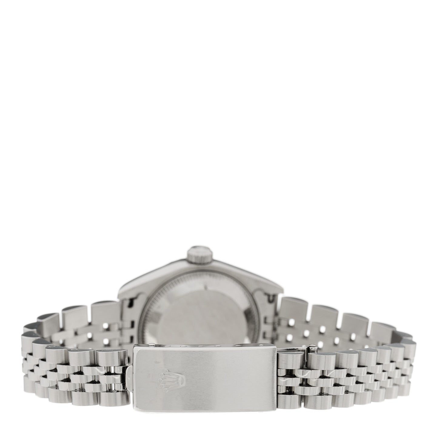 Stainless Steel 26mm Oyster Perpetual Date Watch White Roman 79240