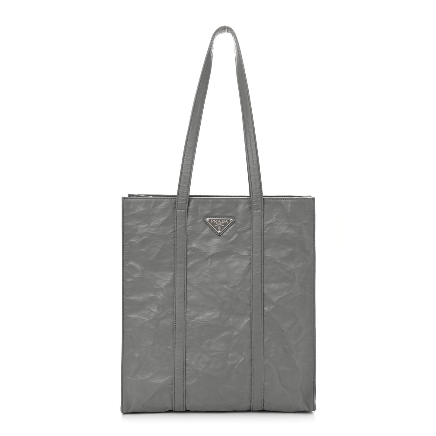 Nappa Antique Small Tote Slate Grey