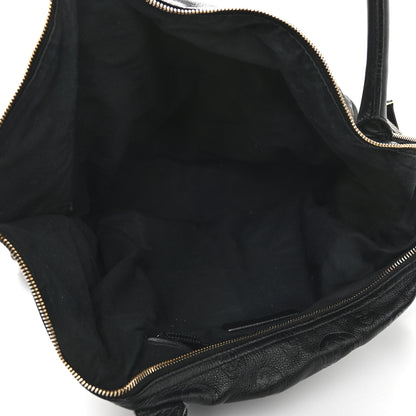 Alexander McQueen Calfskin Skull Embossed De Manta Tote Black 5 of 9