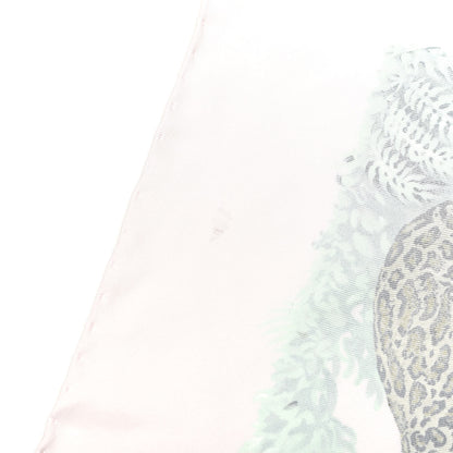 Hermes Silk Wash Equateur 90 Scarf Rose Pale Aqua Taupe 6 of 6
