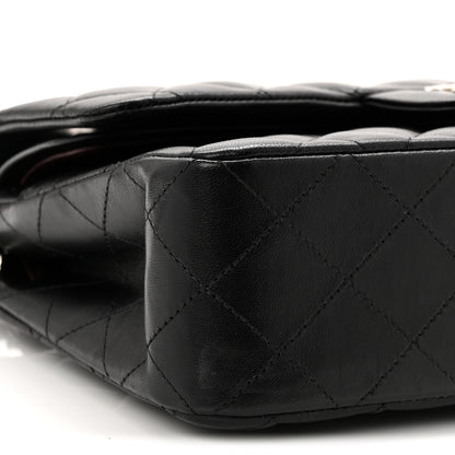 Chanel Lambskin Quilted Small Double Flap Black 9 of 10