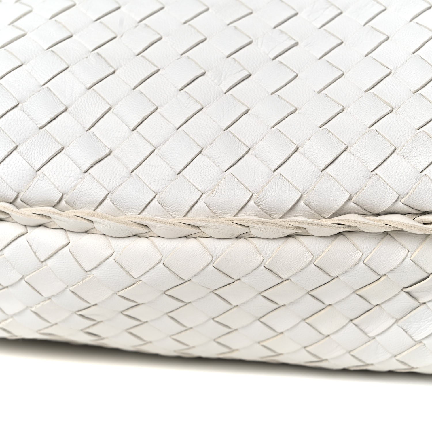 Bottega Veneta Nappa Intrecciato Maxi Veneta Hobo White 9 of 12