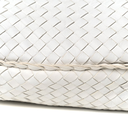 Bottega Veneta Nappa Intrecciato Maxi Veneta Hobo White 9 of 12