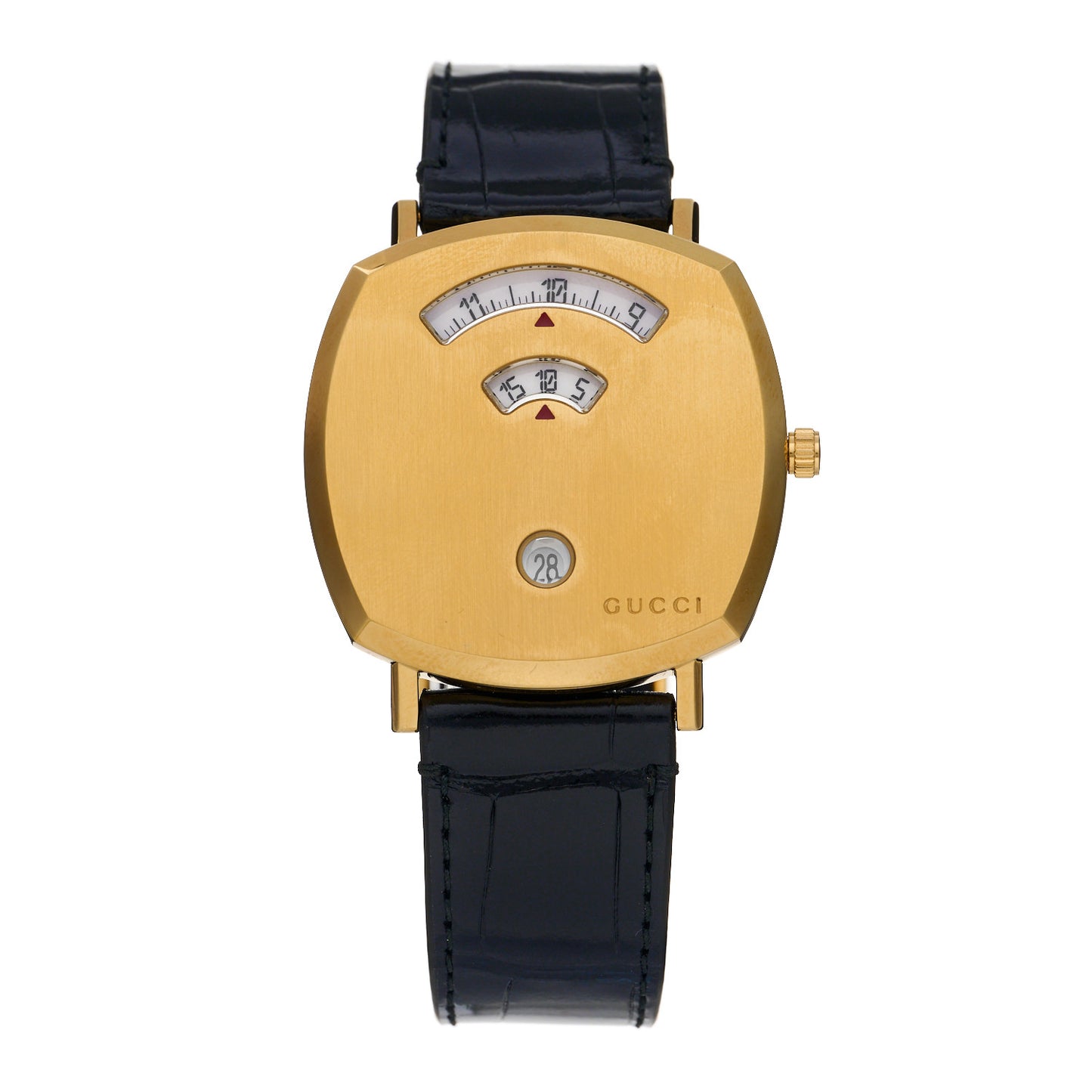 Stainless Steel Alligator 38mm Grip Quartz Watch