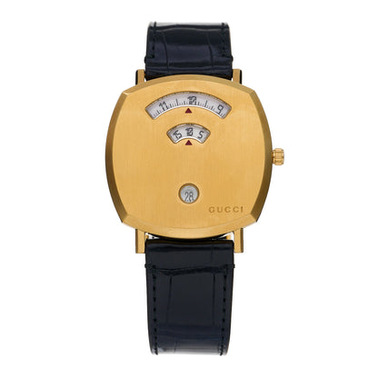 Gucci Stainless Steel Alligator 38mm Grip Quartz Watch 1 of 5