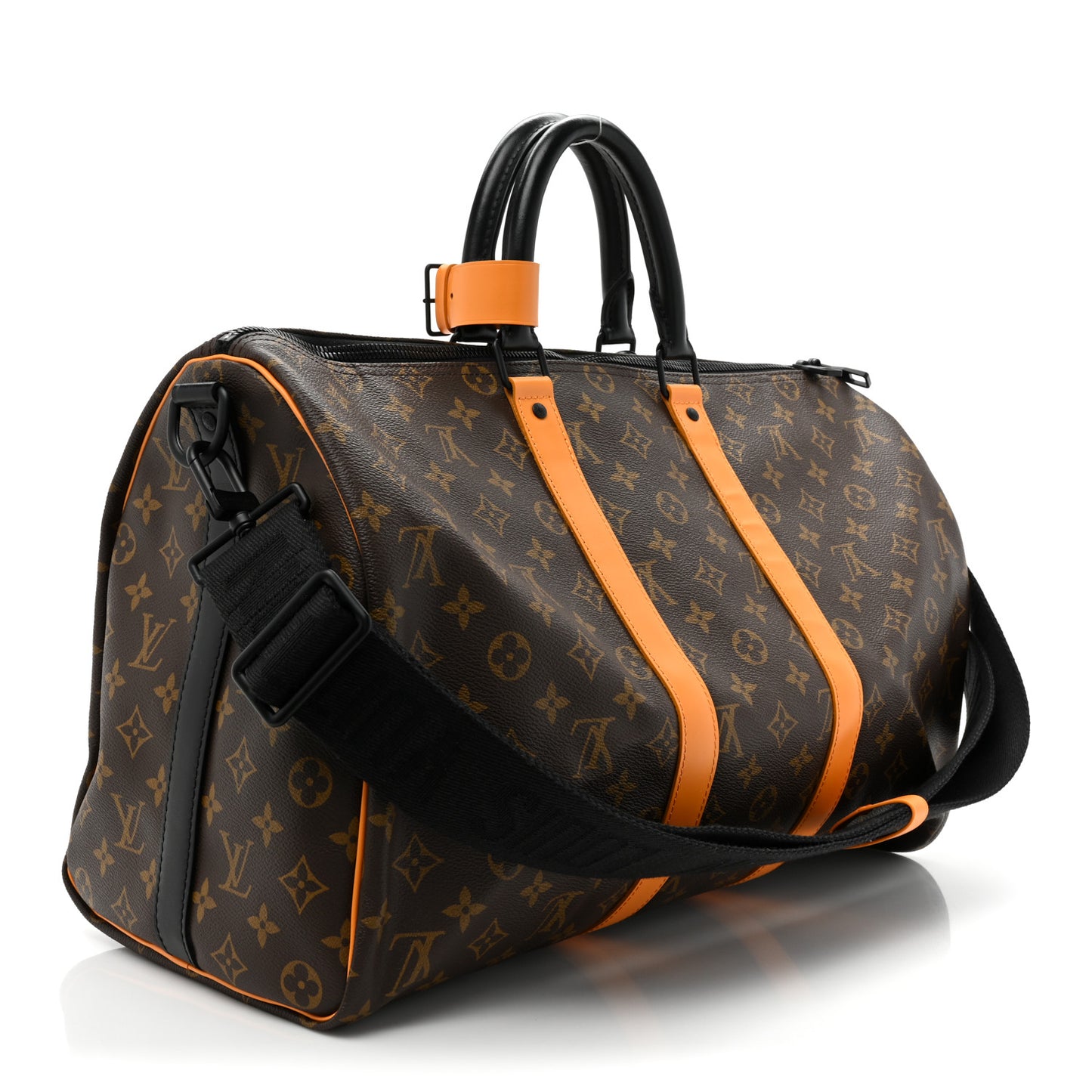 Monogram Macassar Keepall Bandouliere 45 Radiant Sun