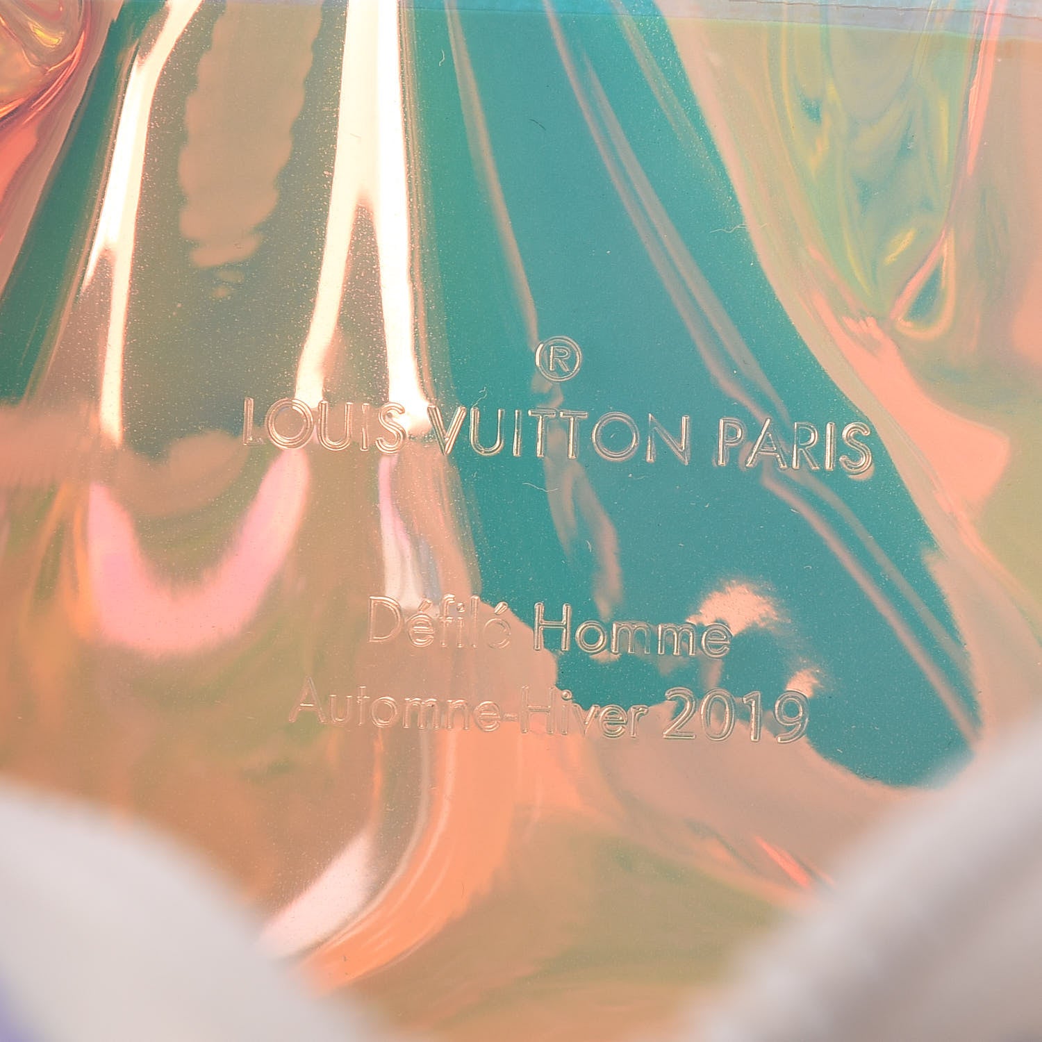 Louis Vuitton PVC Monogram Pochette Volga Iridescent Prism 8 of 10