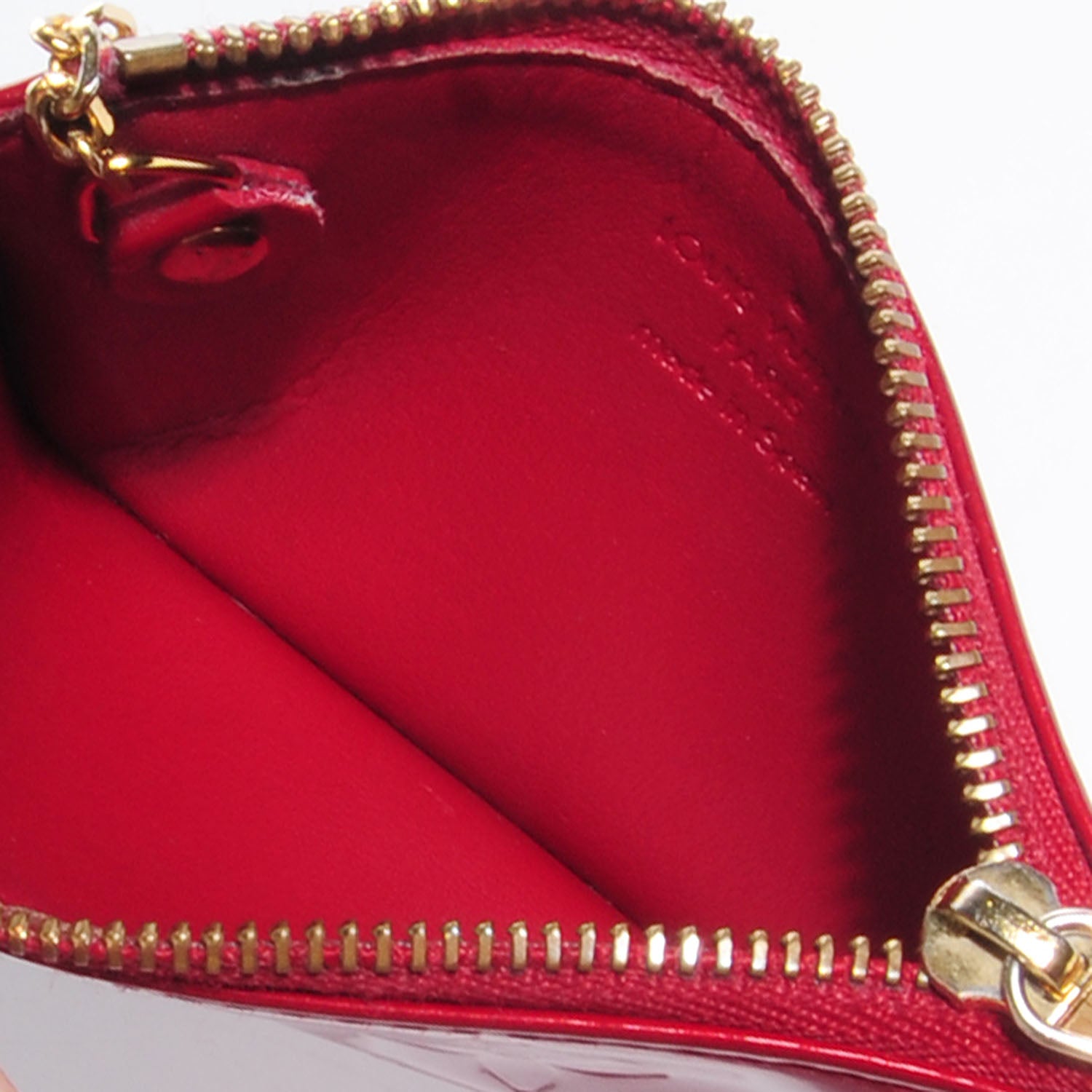 Louis Vuitton Vernis Key Pouch Pomme D'Amour 5 of 7