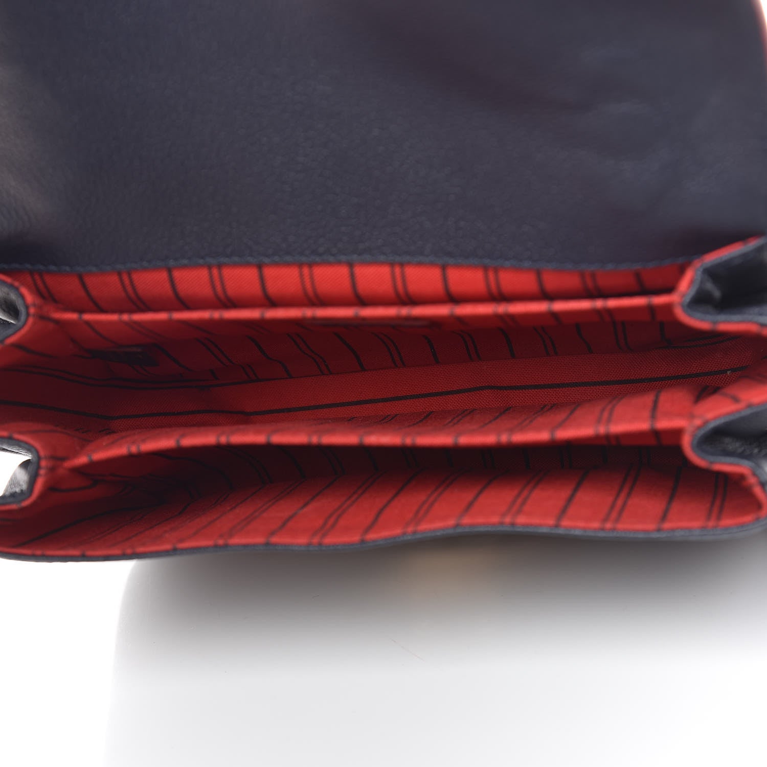 Louis Vuitton Empreinte Pochette Metis Marine Rouge 8 of 12