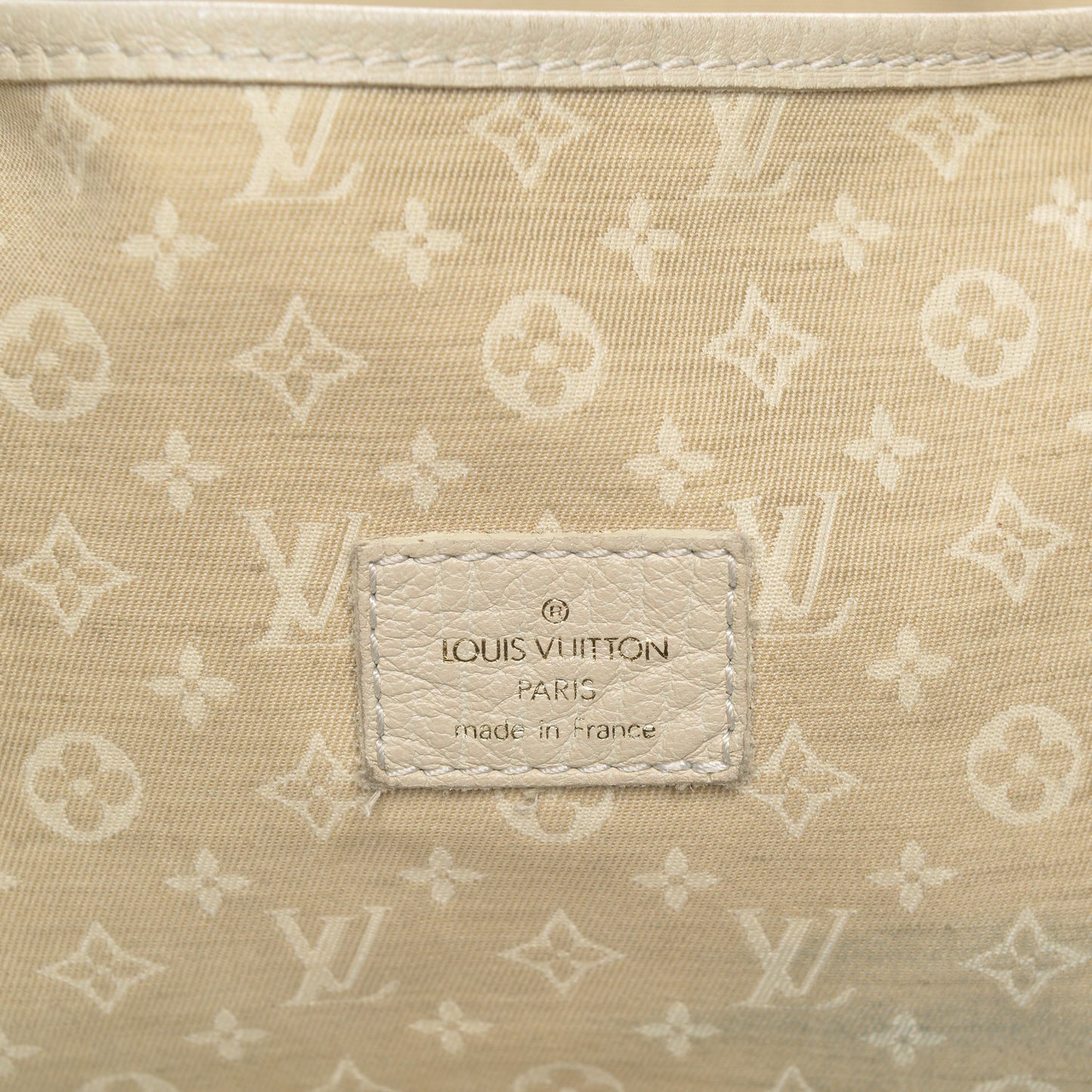 Monogram Mini Lin Saumur Dune