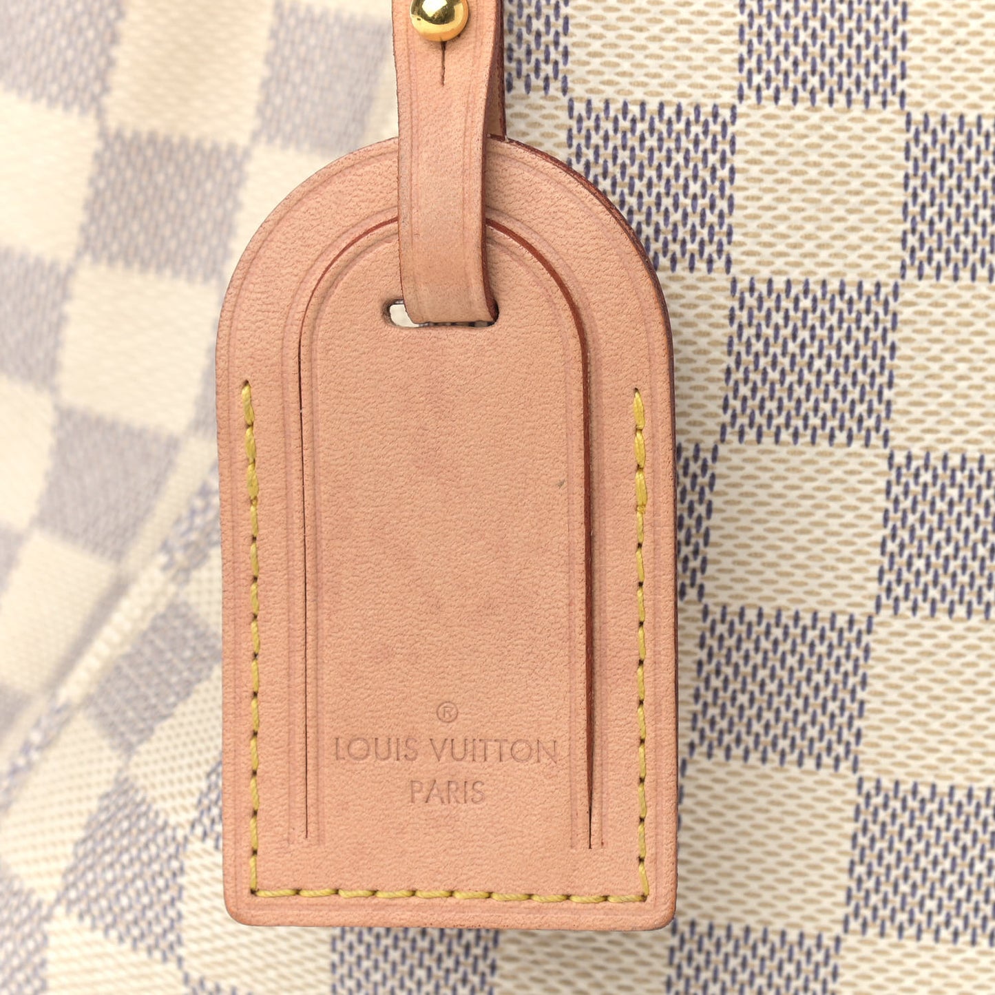 Damier Azur Graceful MM Rose Ballerine