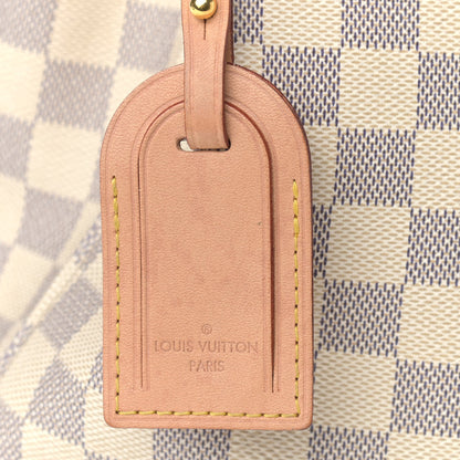 Louis Vuitton Damier Azur Graceful MM Rose Ballerine 12 of 19