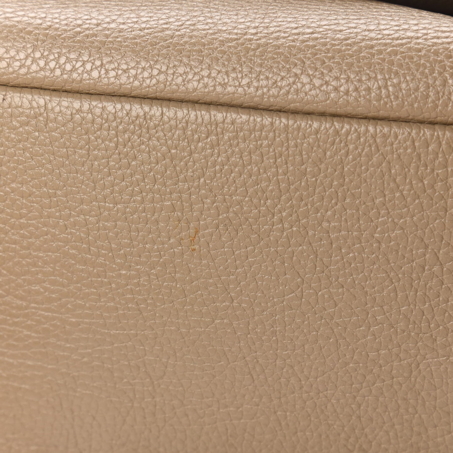 Calfskin Studded Shoulder Bag Beige