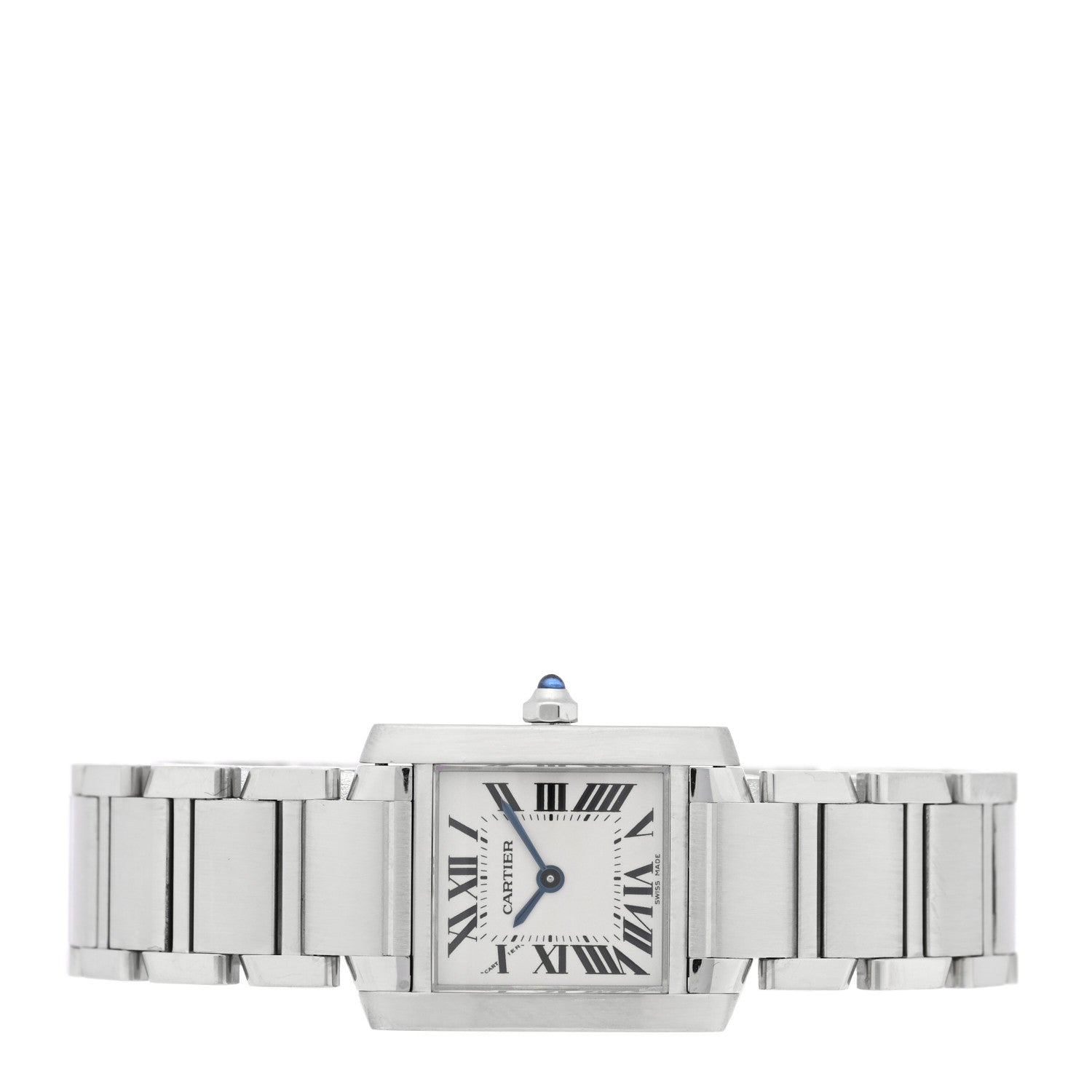 Cartier Stainless Steel 20mm Tank Francaise Quartz Watch 2 of 4