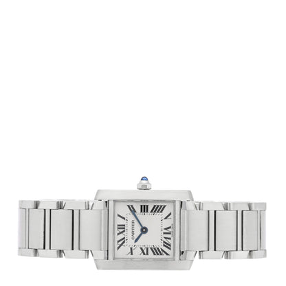 Cartier Stainless Steel 20mm Tank Francaise Quartz Watch 2 of 4