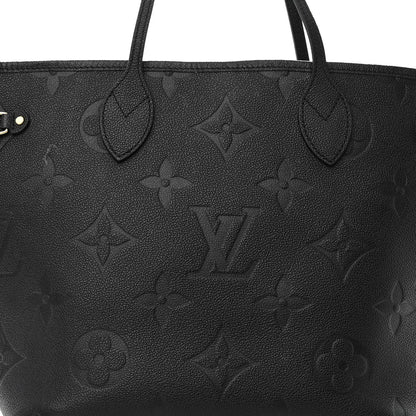 Louis Vuitton Empreinte Monogram Giant Neverfull MM Black 8 of 11