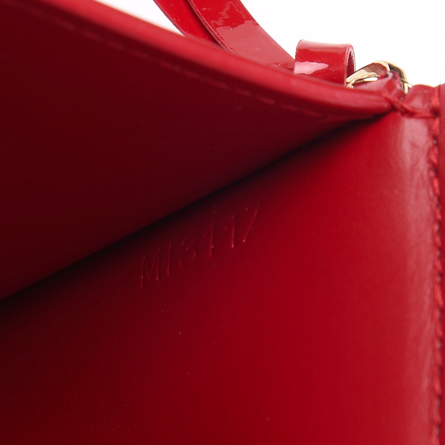 Louis Vuitton Vernis Victorine Wallet Cherry 7 of 8