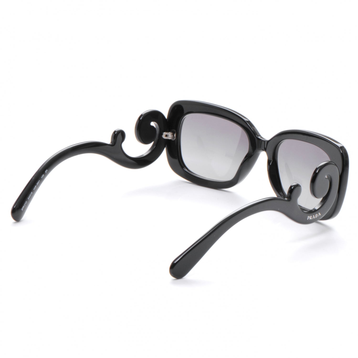 Prada SPR 27O Sunglasses Black 2 of 6