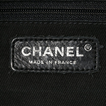 Chanel Calfskin Small Diamond Stitch Tote Black 6 of 10