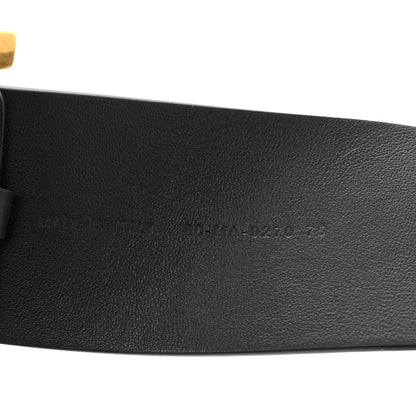Christian Dior Calfskin Diorquake Belt 75 Black 6 of 6