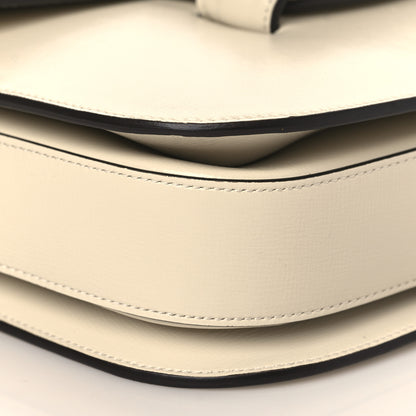 Gucci Azalea Calfskin Horsebit 1955 Shoulder Bag Mystic White 8 of 9