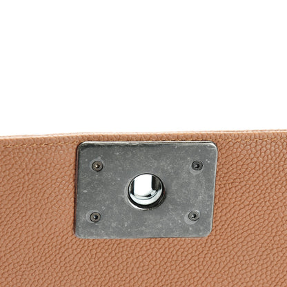 Chanel Caviar Quilted New Medium Boy Flap Camel 6 of 8
