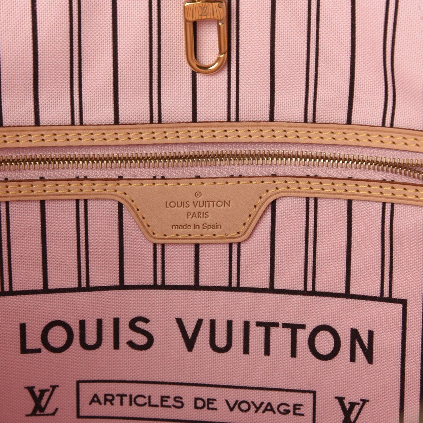 Monogram Neo Neverfull MM Rose Ballerine