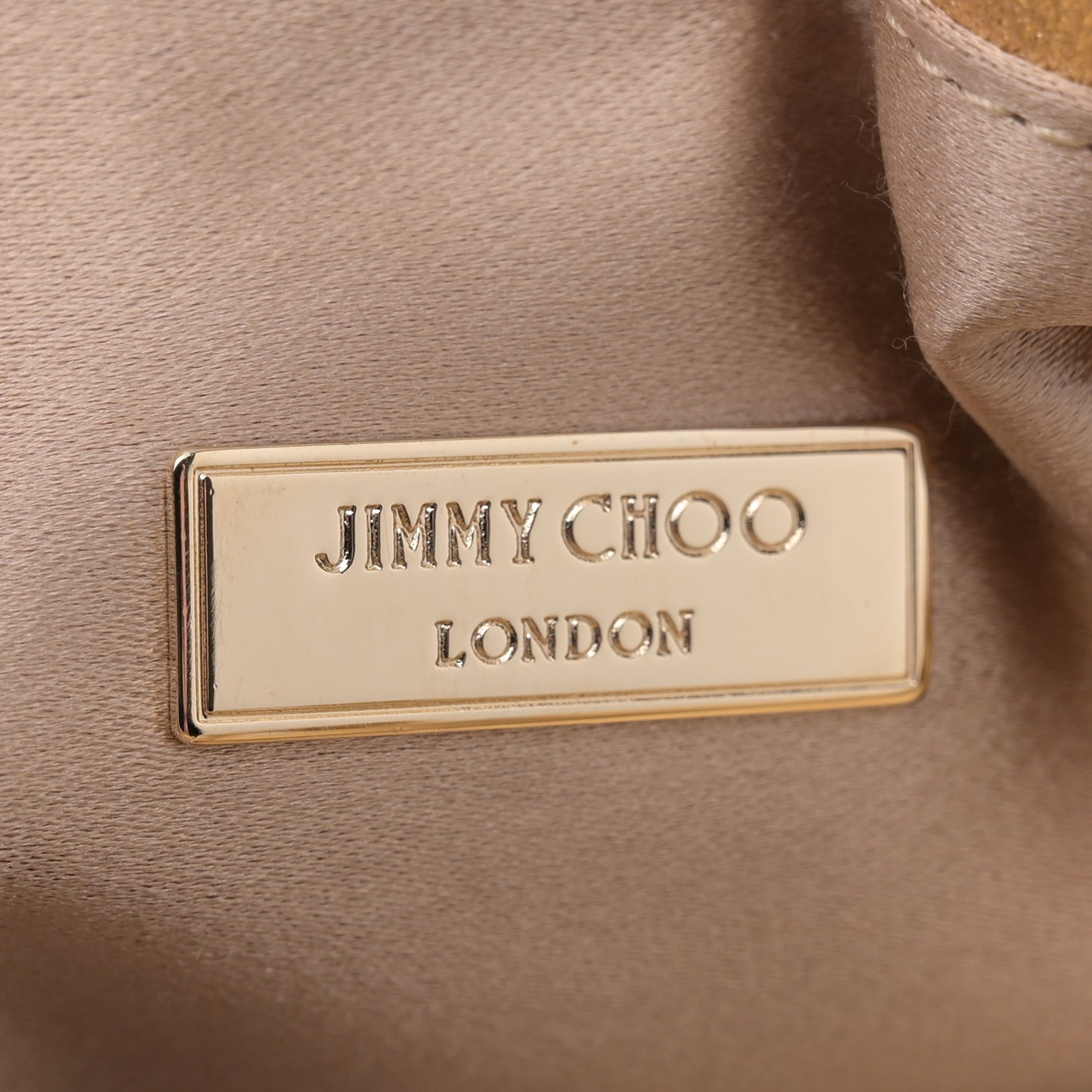 Metallic Lambskin Bonny Shoulder Bag Gold