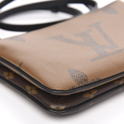 Louis Vuitton Reverse Monogram Giant Double Zip Pochette 8 of 10