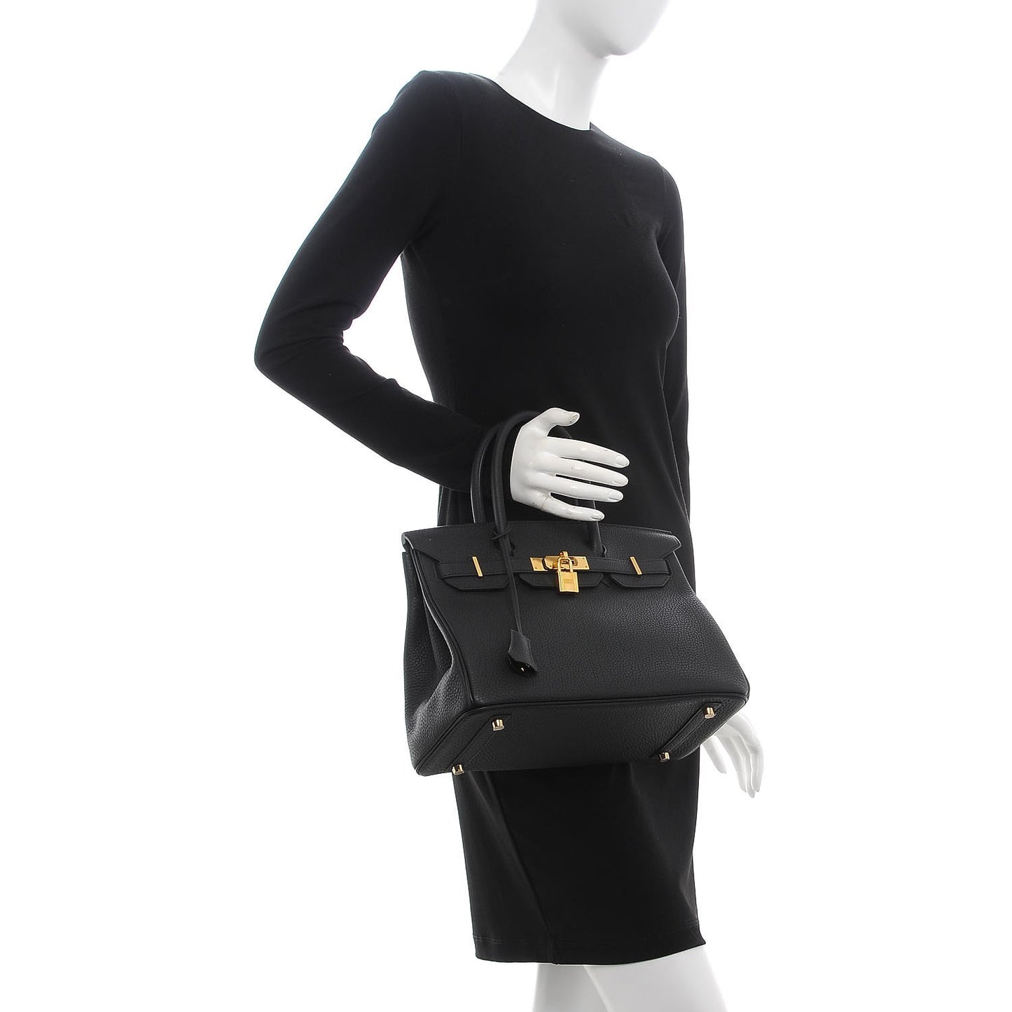 Togo Birkin 30 Black