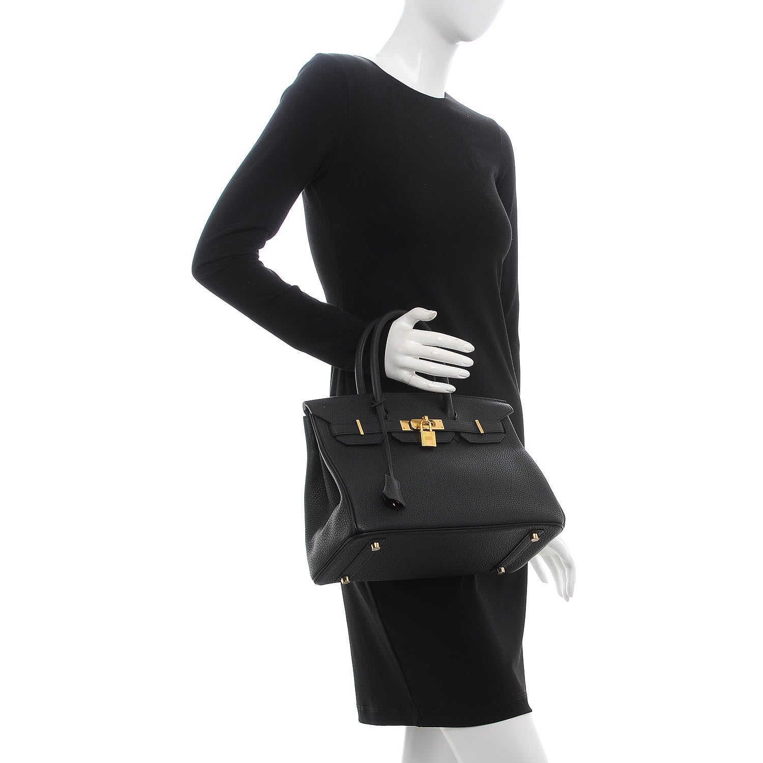 Hermes Togo Birkin 30 Black 2 of 35