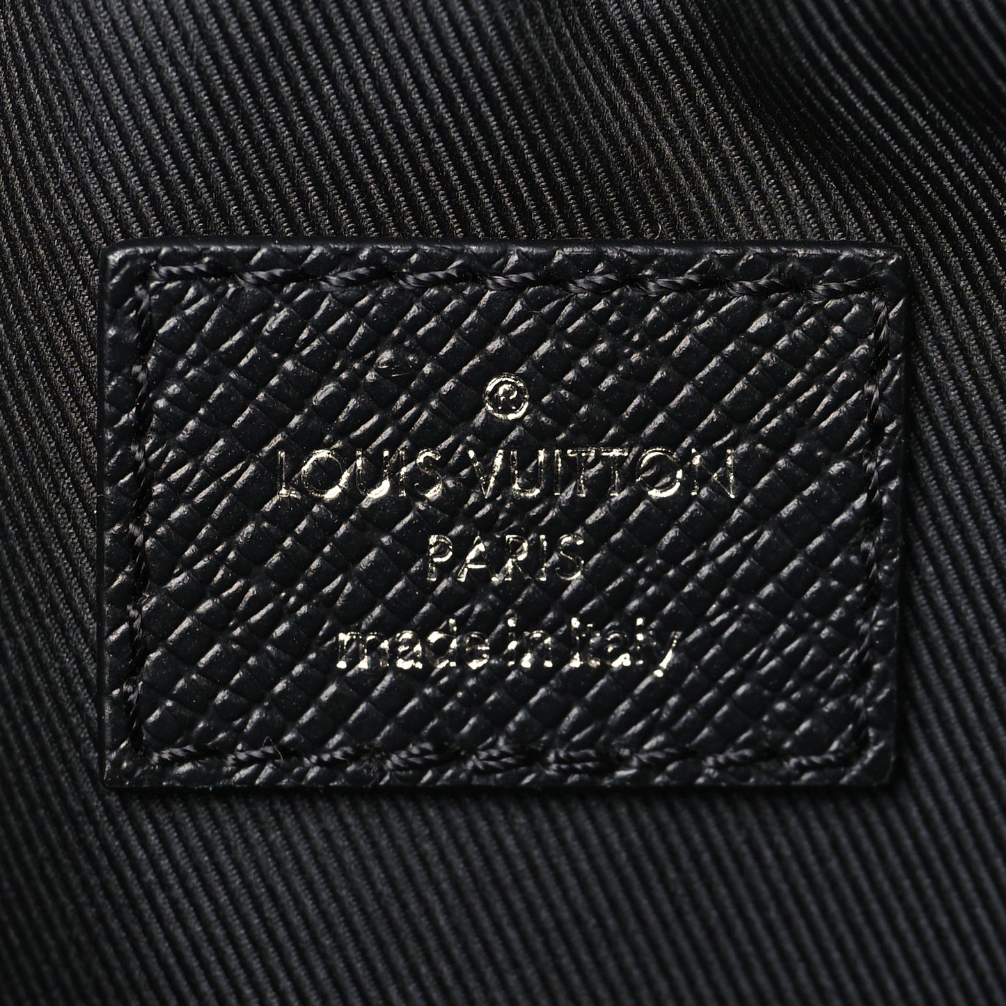 Taiga Monogram Outdoor Bumbag Black